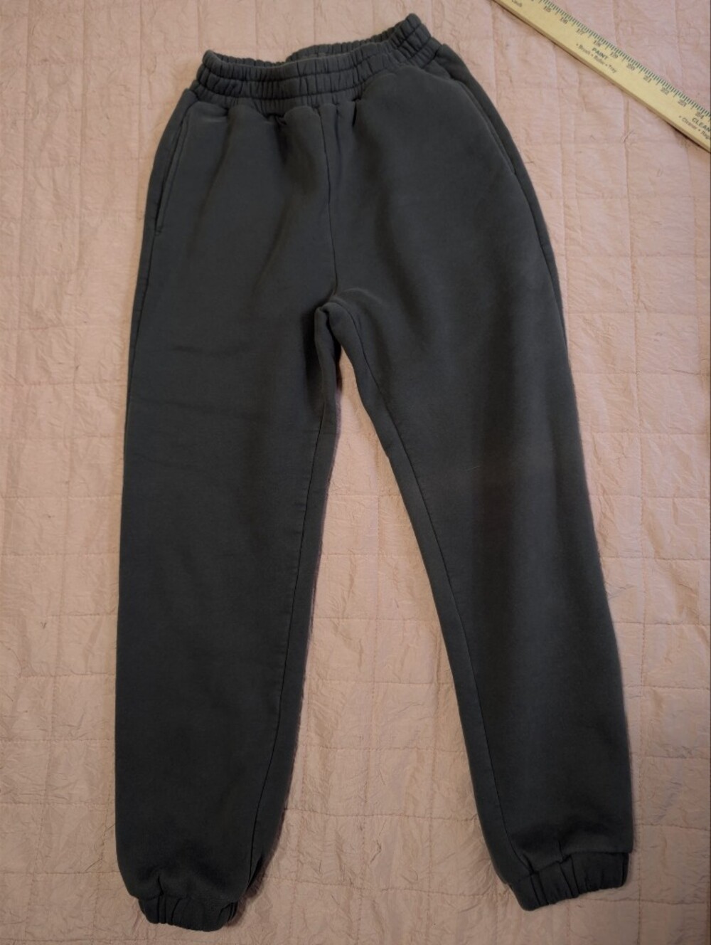 Men's Charcoal Fleece Jogger Sweatpants